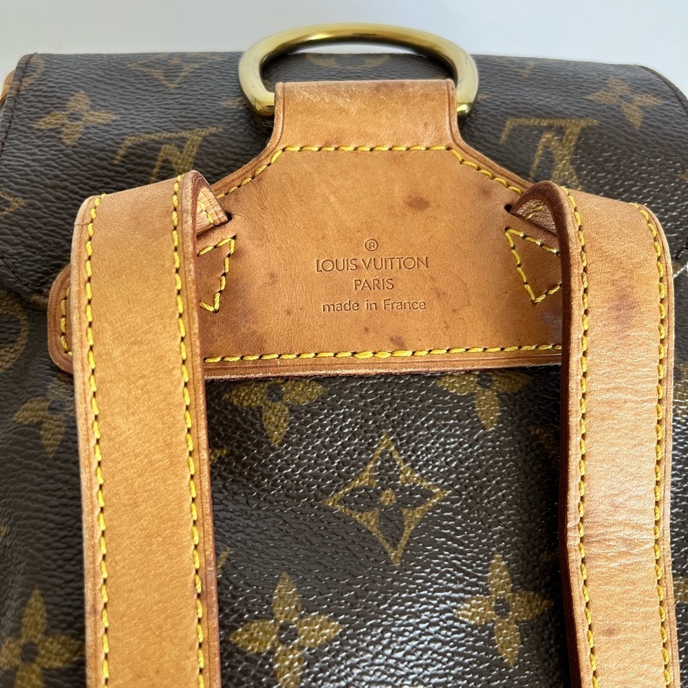 Louis Vuitton Montsouris MM Backpack Monogram Bag - Picture 8 of 12